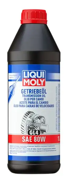 LIQUI MOLY 1020 | Dişli Yağı Gl4 SAE 80w 1litre Koli 6 Adet 6 Adet