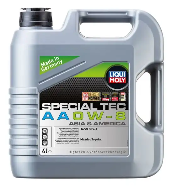 LIQUI MOLY 21768 | Motor Yağı Special Tec Aa 0w 8 4 L Jaso Glv 1 Mazda Toyota 08880 84112 08880 84113 4 Adet