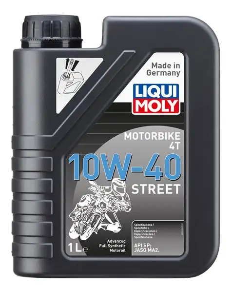 LIQUI MOLY 23224 | Motosiklet Yağı Motorbike 4t 10w 40 Street 1 L Api Sp Jaso Ma2