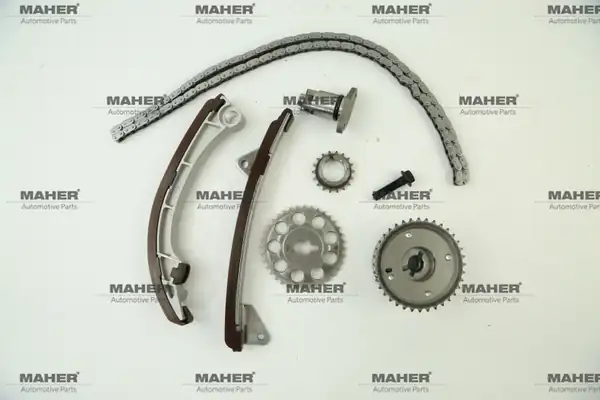 MAHER 10340 | Eksantrik Zincir Seti Cvvt Dişli Corolla 02 06 Avensis 03 08 1 4 1 6 Benzinli 1zzfe 6 Parça