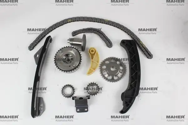 MAHER 10345 | Eksantrik Zincir Seti Corolla 06 Auris 07 1 6 Benzinli 1zrfe 10 Parça Cvvt Dişli