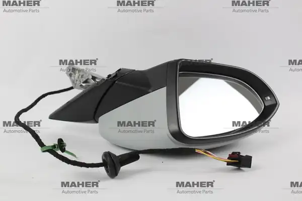 MAHER 15171 | Ayna Dış Dikiz Golf7 13 Elektrikli Isıtmalı Astarlı Sol