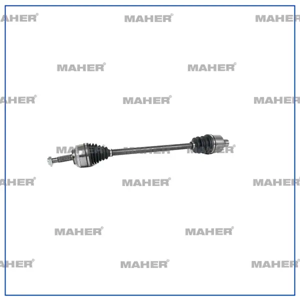 MAHER 18463 | Aks Komple Ön Megane İ 96 03 Scenic İ 99 03 Sağ 1 6 8v ABS li 44 Dış 750mm