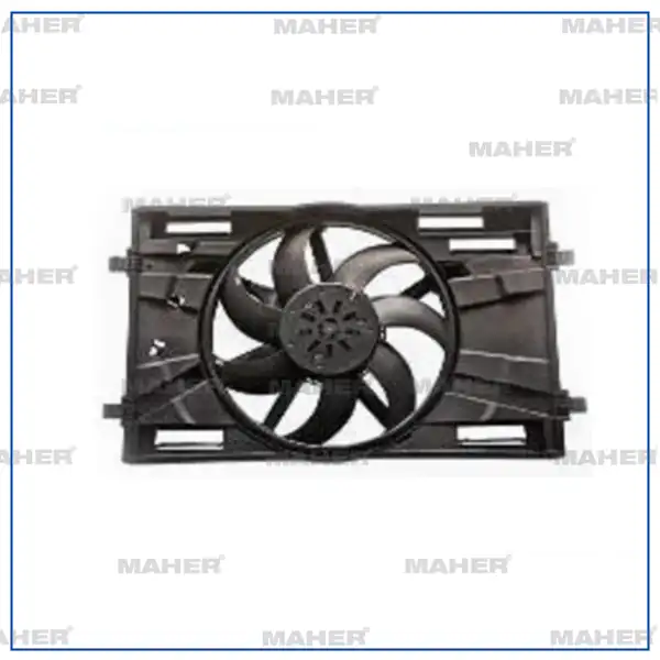 MAHER 19263 | Fan Radyatör Golf VII 12 Passat 14 Leon 12 A3 12 1 4tsi 1 6tdi 2 0 TDI Davlumbazlı 400m