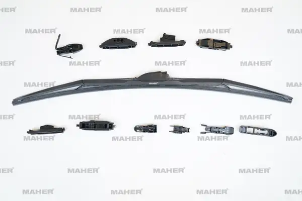 MAHER 29955 | Silecek Süpürgesi Tek Tip Universal 11 Aparatlı 26 Hybrid 650mm