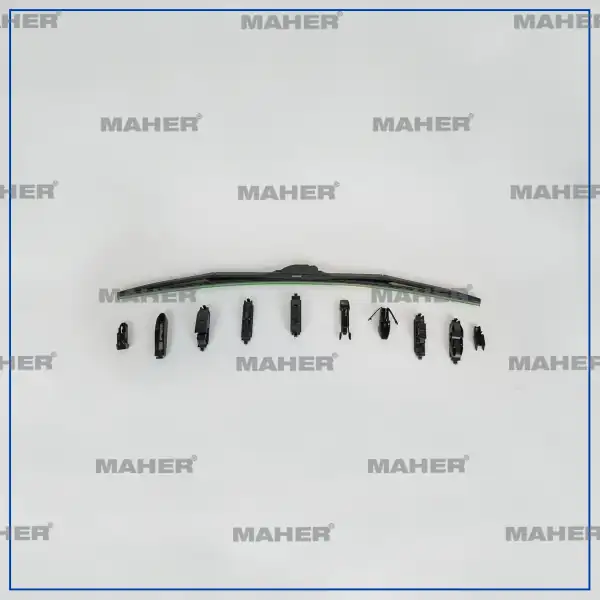 MAHER 29956 | Silecek Süpürgesi Tek Tip Universal 11 Aparatlı 28 Hybrid 700mm
