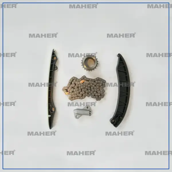 MAHER 31080 | Eksantrik Zincir Seti Pıckup 16 Navara Master Movano 13 19 2 3 dCi Ys23ddti 5 Parça