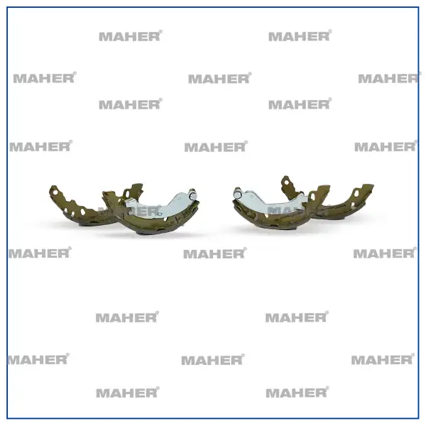 MAHER 31246 | Fren Balata Fiat 500L / Ford Ka 08-16 Levyeli Pabuç Arka