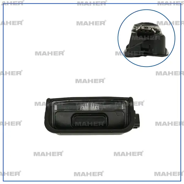 MAHER 32393 | Plaka Lambası Civic 16 21 Fc5 Dugmeli