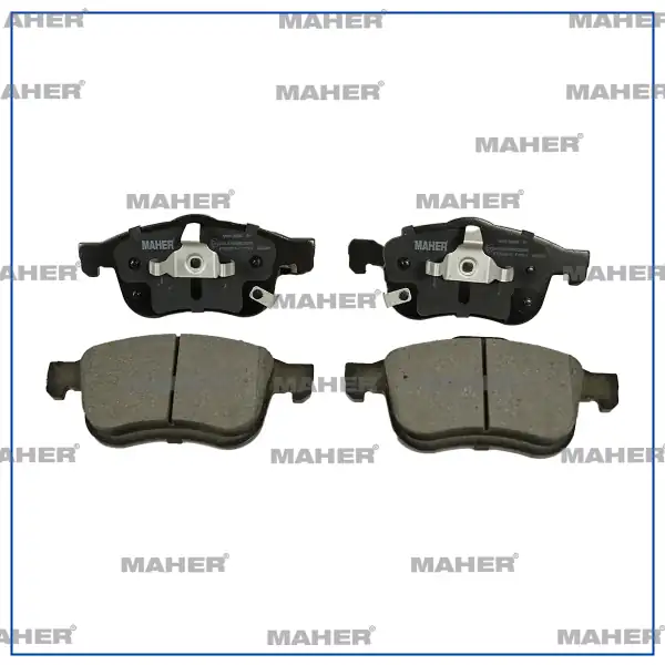 MAHER 39292 | Fren Balata M 131 Dks 77 02 R12 75 00 Levyelı Circirli Pabuç Arka Yapistirma 1mm