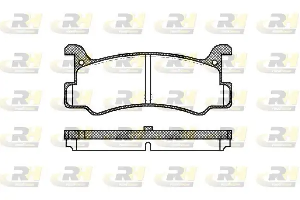 ROADHOUSE 2213.00 | Fren Balatası Arka Mazda 323 90 > 94 Charade 93 > 99