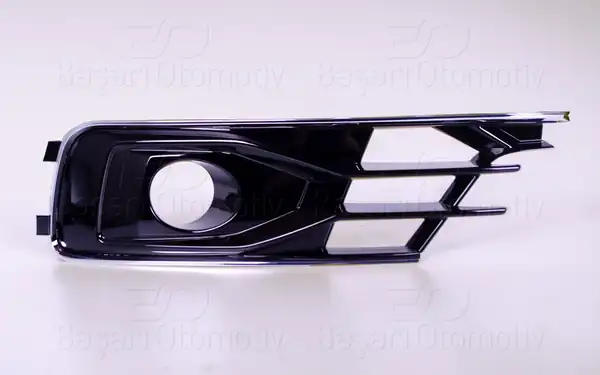 WISCO 1236829-00 | Tampon Izgarası Sol Sisli Piano Black Krom Audi A6 15