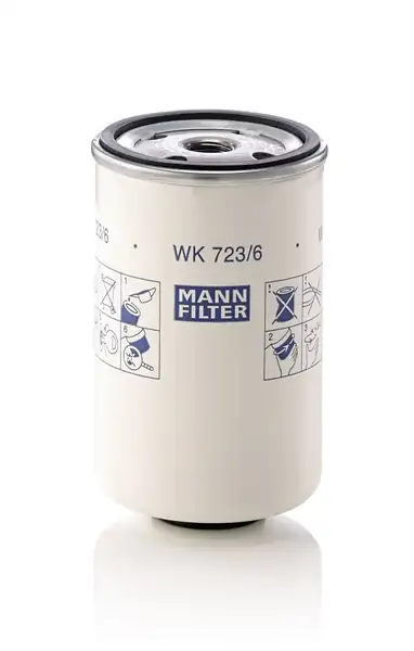 MANN WK723-6 | Yakıt Filtresi A25c B10 B12 F6 F7 F10 F12 F80 Fh16 Fl6 Fl7 Fl10 N10 N12