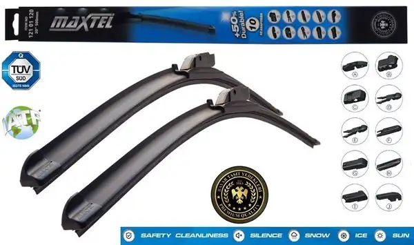 MAXTEL 12101115 | Universal Muz Silecek 10 Aparat 380 mm 15 İnç 91115 İnw018031