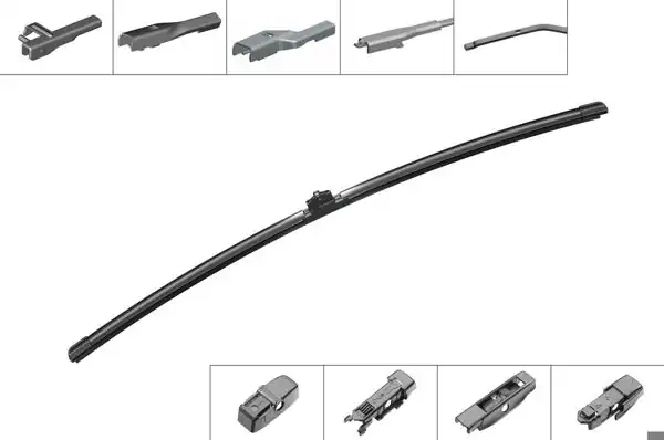 BOSCH 3397006952 | Silgi Süpürgesi Tek 65Cm 07-Linea-Fıo-G.Punto-Evo-Egea-500L-Dct 13-Clio.IV Aerotwın Plus