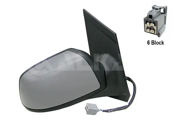 ALKAR 6124400 | Dış Dikiz Aynası Sağ Elektrikli Isıtmalı Astarlı 5 Pin Ford Focus II 2004 2008