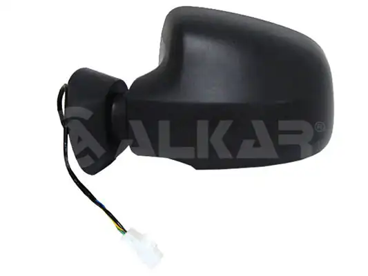 ALKAR 6125594 | Dış Dikiz Aynası Sol Elektrikli Isıtmalı Yuvarlak Ayak Dacia Duster 2012-/ Dacia Logan 2008-2012 / Dacia Sandero 2008-2013