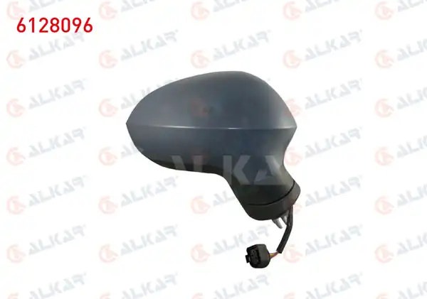 ALKAR 6128096 | Dış Dikiz Aynası Sağ Elektrikli 3 Pin Seat Leon 1p1 2009