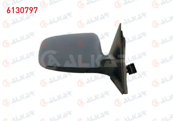 ALKAR 6130797 | Dış Dikiz Aynası Sağ Elektrikli Isıtmalı Astarlı Otomatik Katlanır 10 Pin Audi A6 1997 2005