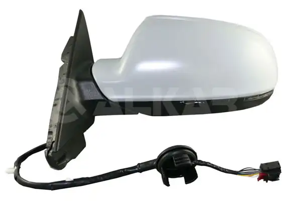 ALKAR 6139783 | Dış Dikiz Aynası Sol Elektrikli Asferık Isıtmalı Astarlı Sinyalli 8 Pin Audi A3 2010 2012