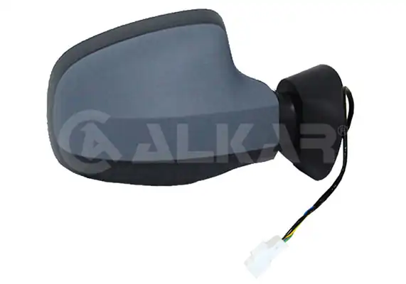 ALKAR 6140594 | Dış Dikiz Aynası Sağ Elektrikli Isıtmalı Astarlı Yuvarlak Ayak Dacia Duster 2012 Dacia Logan 2008 2012 Dacia Sandero 2008 2013