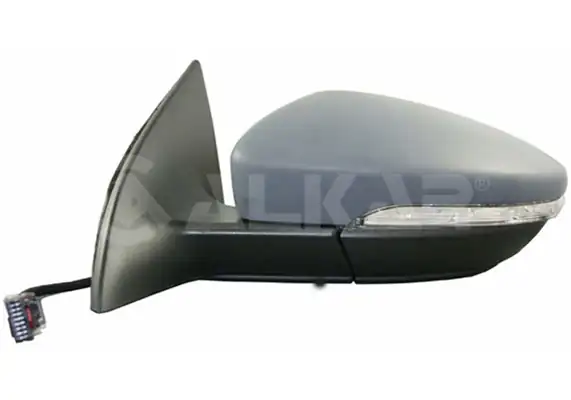 ALKAR 6141183 | Dış Dikiz Aynası Sol Elektrikli Isıtmalı Astarlı Sinyalli Alt Aydınlatma Asferık Hafızalı Volkswagen CC 358 2008