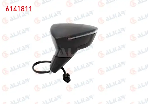 ALKAR 6141811 | Dış Dikiz Aynası Sol Elektrikli Isıtmalı Sinyalli 6 Pin Seat Ibiza V Kj1 2017