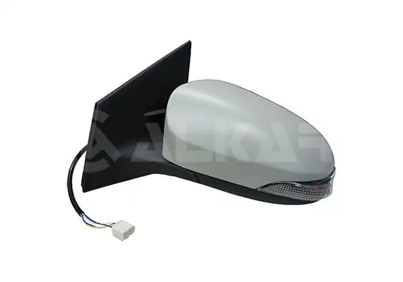 ALKAR 6143279 | Dış Dikiz Aynası Sol Elektrikli Isıtmalı Astarlı Katlanır 9 Pin Toyota Auris Nze18 Zre18 2012
