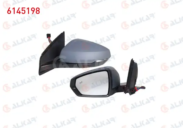 ALKAR 6145198 | Komple Ayna Polo Katlanır Serit Sbt 18 Sol