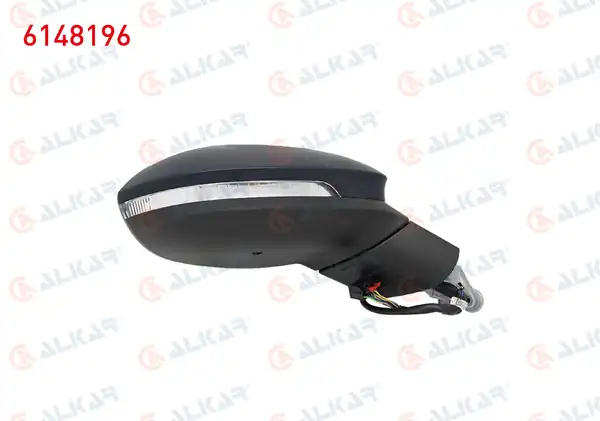 ALKAR 6148196 | Dış Dikiz Aynası Sağ Elektrikli Isıtmalı Astarlı Otomatik Katlanır