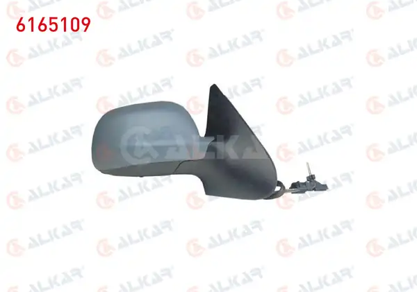 ALKAR 6165109 | Dış Dikiz Aynası Sağ Mekanik Astarlı Volkswagen Polo 6n2 1999 2002