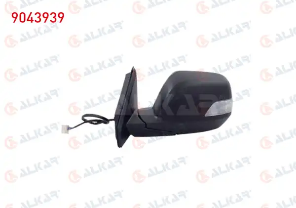 ALKAR 9043939 | Dış Dikiz Aynası Sol Elektrikli Mavi Camli Isıtmalı Astarlı Otomatik Katlanır Sinyalli Honda Cr V III Re 2006