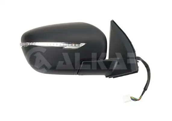 ALKAR 9050672 | Dış Dikiz Aynası Sağ Elektrikli Isıtmalı Astarlı Otomatik Katlanır Sinyalli 9 Pin Nissan Qashqai 2013