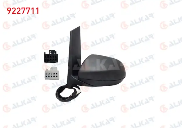 ALKAR 9227711 | Dış Dikiz Aynası Sol Elektrikli Asferık Isıtmalı Kör Noktalı 8 Pin Mercedes Vito (W447) 2014 -