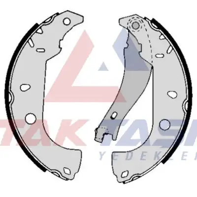 AP AP05050 | Fren Pabuç Balata Arka Fiat Tempra Sw 1 6i Levyelı 228 6x42 mm 1992 1999 Fiat Tempra 2 0i 1992 1999
