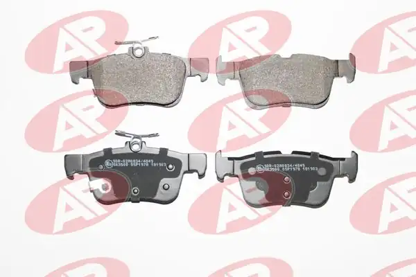 AP 05P1978 | Fren Balata Arka Ikazlı Ford Mondeo V 2014-/ Focus IV 2018-/ Kuga II 2014-2019 / S-Max 2015 -