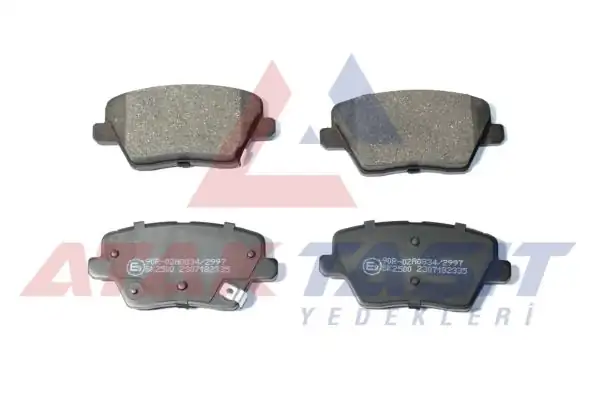 AP 05P2335 | Fren Balata Arka Ikazlı Hyundai i30 1.4 Mpı-1.4 T-GDI-1.6 CRDI 2016-/ Kia Ceed 1.4-1.4 T-GDI-1.6-1.6 CRDI 2018-/ Xceed 1.6 CRDI 2019 -