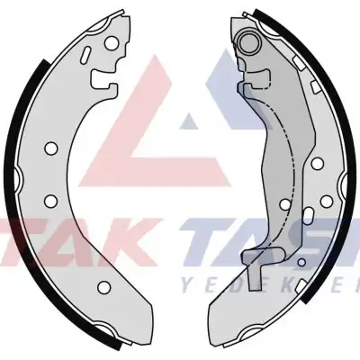 AP AP06040 | Fren Pabuç Balata Arka Honda Civic VI