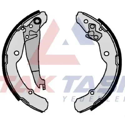 AP AP07300 | Fren Pabuç Balata Levyelı Arka 230x32 Volkswagen Caddy II