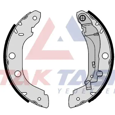 AP AP07340 | Fren Pabuç Balata Arka Renault Kangoo Kc0 1 1 5 dCi Levyelı 228x42 mm 1998 2008 Kangoo 1 9 Dtı 1998 2008 Kangoo 1 4i 1998 2008