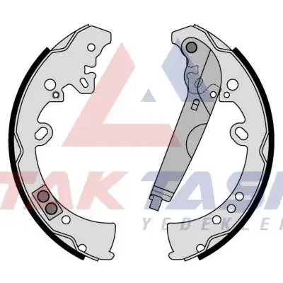AP AP09205 | Fren Pabuç Balata Arka Toyota Hi Lux