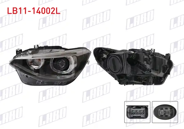 LABO LB11-14002L | Far Sol Xenon Bmw 1 Serisi F20 2012 2016