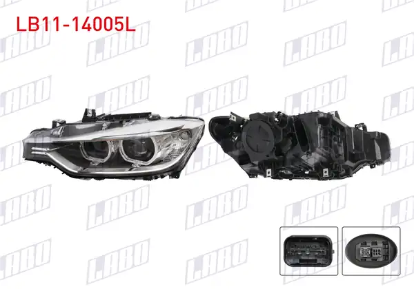 LABO LB11-14005L | Far Sol Xenon Bmw 3 Serisi F30 2013 2015
