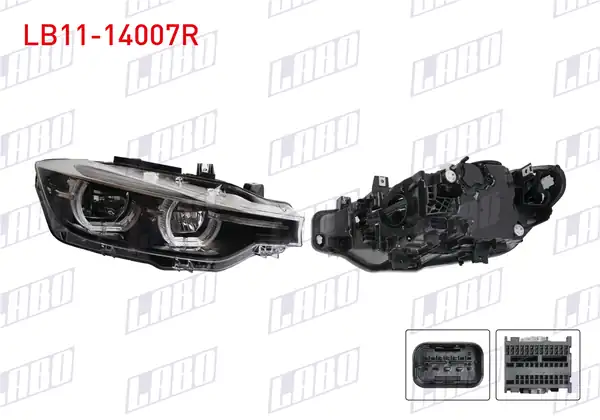 LABO LB11-14007R | Far Sağ Led Bmw 3 Serisi F30 LCI 2016 2019