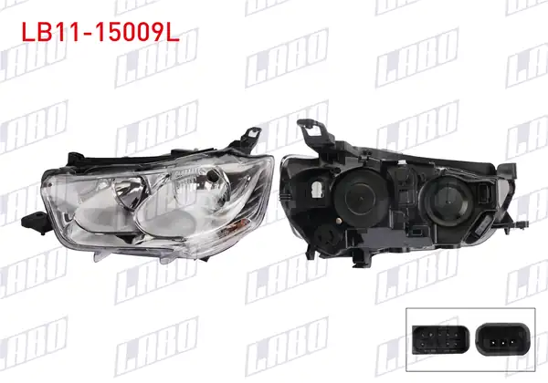 LABO LB11-15009L | Far Sol Citroen Elysee 2013 2016