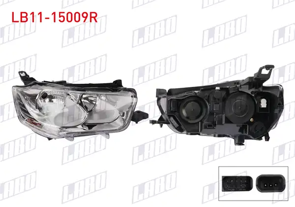 LABO LB11-15009R | Far Sağ Citroen Elysee 2013 2016