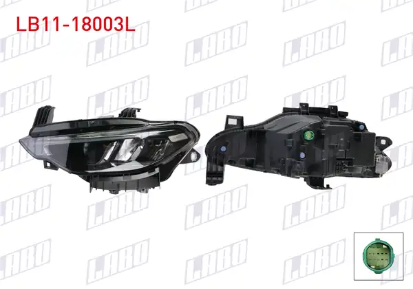 LABO LB11-18003L | Far Sol Ustten Ledli Motorlu Fiat Egea 2021