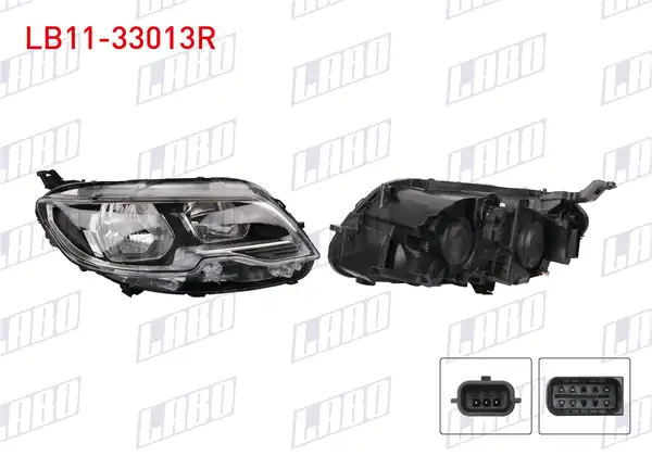 LABO LB11-33013R | Far Sağ Peugeot 301 2017