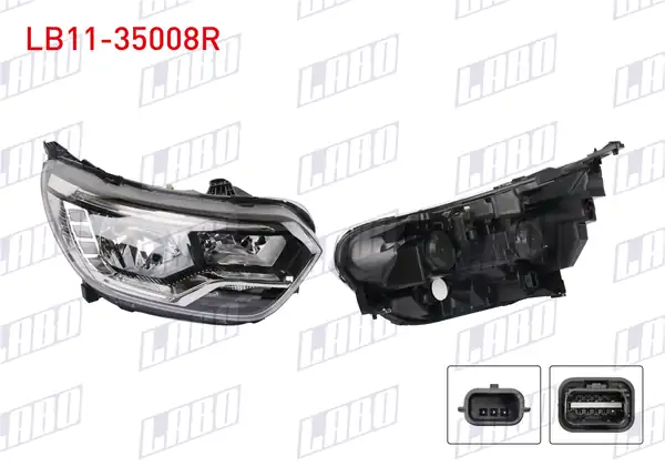 LABO LB11-35008R | Far Sağ Motorlu Ledli Renault Express 2021