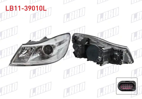 LABO LB11-39010L | Far Sol Octavia Yazili Skoda Octavia 2009 2013